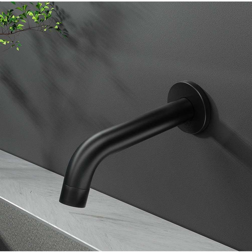 Cefito Bathroom Spout Tap Water Outlet Bathtub Wall Mounted Black - Magdasmall