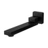 Cefito Bathroom Tap Wall Bath Spout 180 Swivel Bathtub Shower Mixer Square Black - Magdasmall