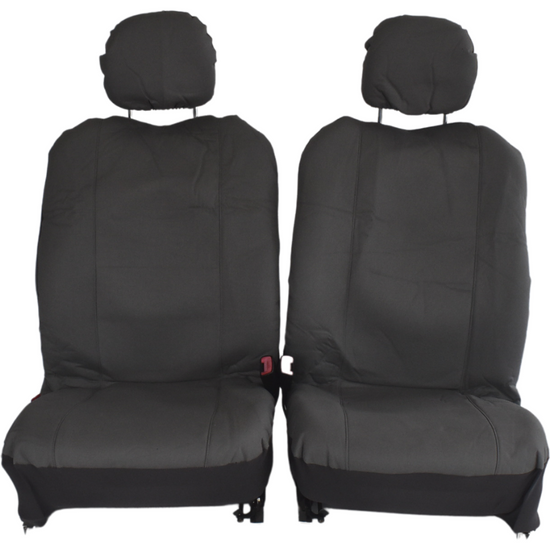 Challenger Canvas Seat Covers - For Chevrolet Colorado Dual Cab (2008-2012) - Magdasmall