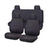 Challenger Canvas Seat Covers - For Nissan Frontier D23 Series 1-3 NP300 Dual Cab (2015-2017)