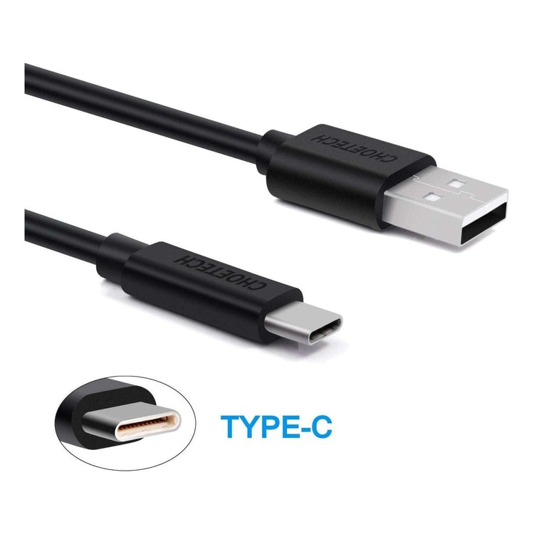 CHOETECH AC0004 USB-A to USB-C Charge &amp; Sync Cable 3M Black
