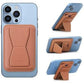 CHOETECH PC0003-DBW Magnetic Card Holder for iPhone 12/13/14 (Brown)