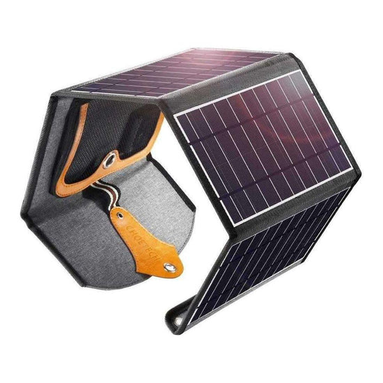 CHOETECH SC005 22W Portable Waterproof Foldable Solar Panel Charger (Dual USB Ports)