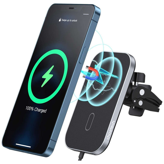 CHOETECH T200F-301 15W MagLeap Magnetic Wireless Car Charger Holder with 1.5M Cable