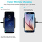 CHOETECH T511S Qi Certified 10W/7.5W Fast Wireless Charger Pad