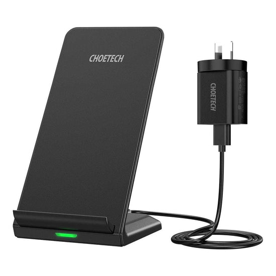 CHOETECH T524S 10W/7.5W Fast Wireless Charging Stand with AC Adapter