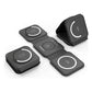 CHOETECH T588-F-BK 3-in-1 Foldable Fast Wireless Charger for Phone/Watch/Earphone