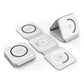 CHOETECH T588-F-WH 3-in-1 Foldable Fast Wireless Charger for Phone/Watch/Earphone
