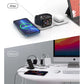 CHOETECH T588-F-WH 3-in-1 Foldable Fast Wireless Charger for Phone/Watch/Earphone