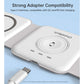CHOETECH T588-F-WH 3-in-1 Foldable Fast Wireless Charger for Phone/Watch/Earphone