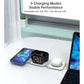 CHOETECH T588-F-WH 3-in-1 Foldable Fast Wireless Charger for Phone/Watch/Earphone