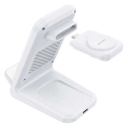 CHOETECH T608-F 15W 4-in-1 Wireless Charger Stand for iWatch and Samsung Watch