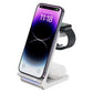 CHOETECH T608-F 15W 4-in-1 Wireless Charger Stand for iWatch and Samsung Watch