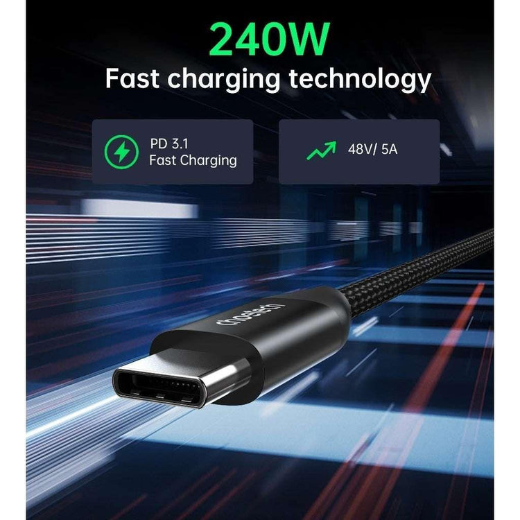 CHOETECH XCC-1035 USB-C M to M PD3.1 240W Super Fast Charging Cable 1M