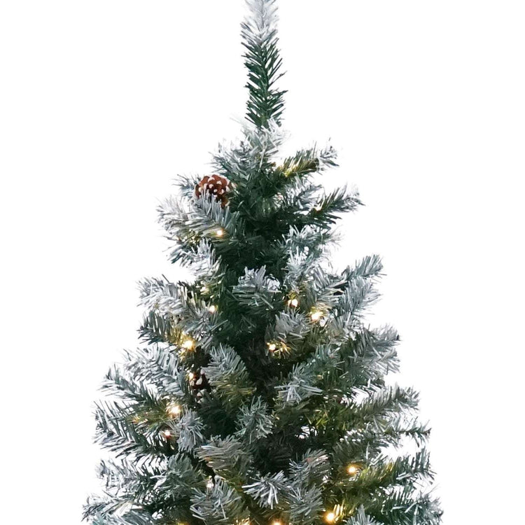 Christabelle 1.2m Pre Lit LED Christmas Tree Decor with Pine Cones Xmas Decorations