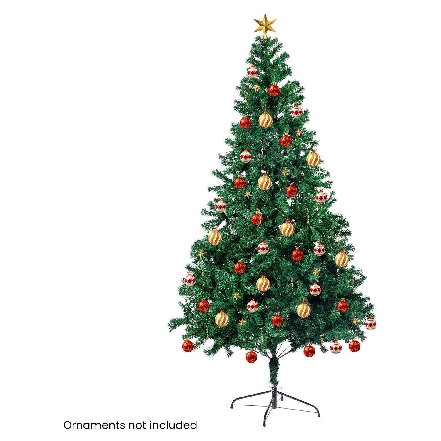 Christabelle Christmas Tree Decor 1.2m Xmas Decorations - 300 Tips Green