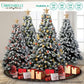 Christabelle Snow-Tipped Artificial Christmas Tree 1.5m - 550 Tips - Magdasmall