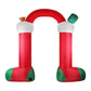 Christmas Inflatable Decor Stocking Arch 3M LED Lights Xmas Party