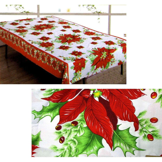 Christmas Rectangular Table Cloth NL18075 150x300cm - Magdasmall