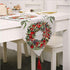 Christmas Table Runner thickened knitted Dining Tablecloth Xmas Party Decor(Garland) - Magdasmall