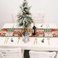 Christmas Table Runner thickened knitted Dining Tablecloth Xmas Party Decor(Garland) - Magdasmall