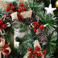 Christmas Wreath Door Garland Decoration Front Door Hanging Flowers Tree Decor(H1-3) - Magdasmall