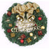 Christmas Wreath Door Garland Decoration Front Door Hanging Flowers Tree Decor(J1-4) - Magdasmall