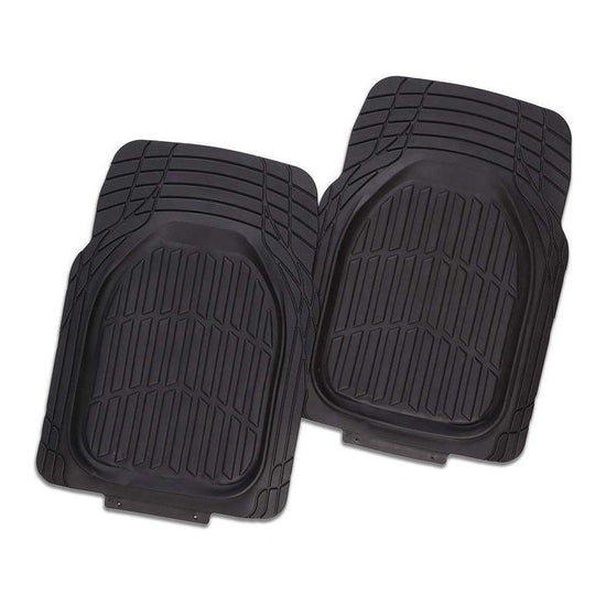 CMT Car Mats TUFF 2 Piece Rubber Black