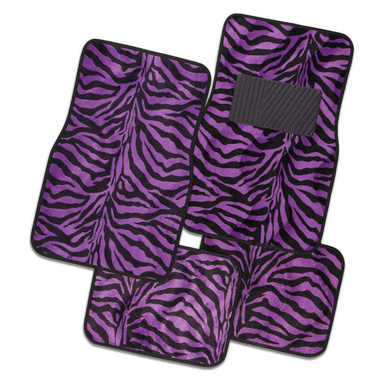 CMT Safari Carpet Mat Purple Zebra