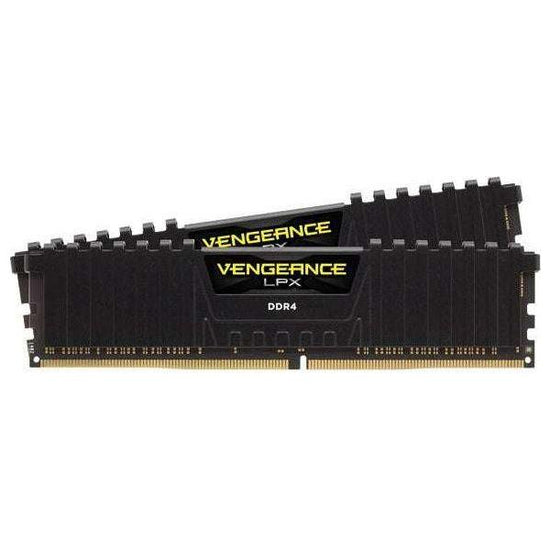 CORSAIR Vengeance LPX 64GB 2x32GB DDR4 3200MHz C16 1.2V XMP 2.0 Black Aluminum Heat Spreader Desktop Gaming Memory