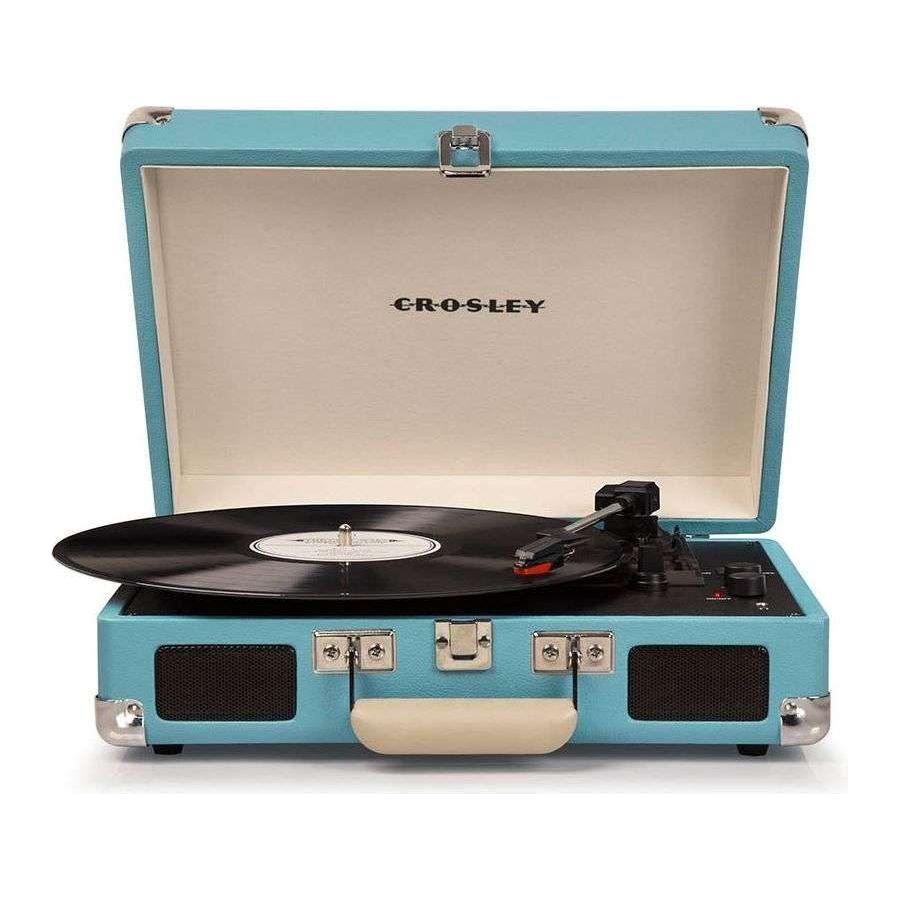 CROSLEY Crosley Cruiser Turquoise - Bluetooth Portable Turntable