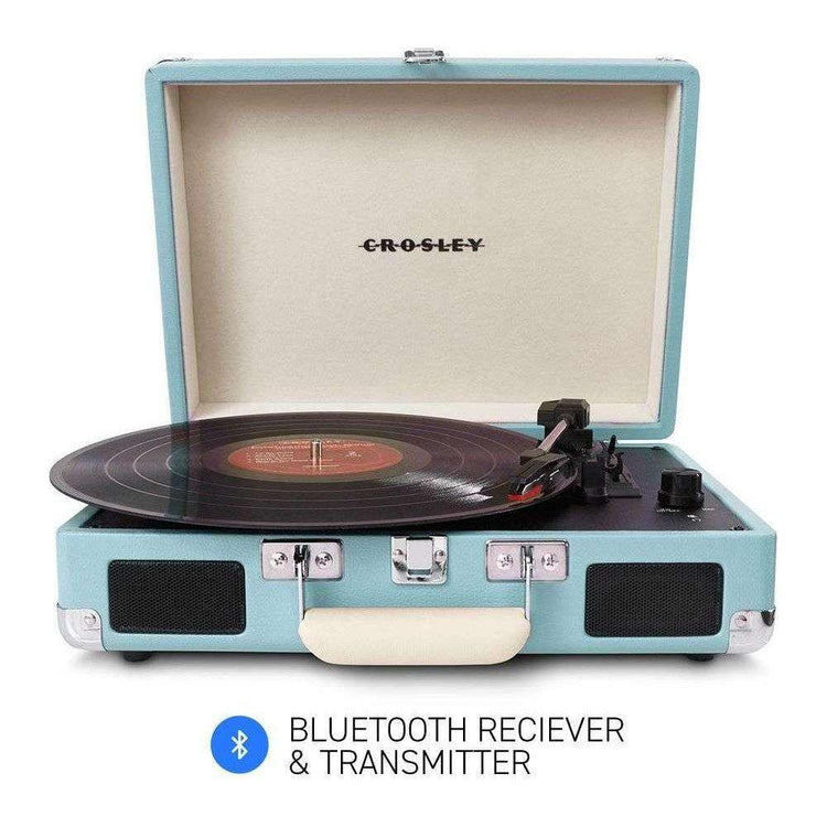CROSLEY Crosley Cruiser Turquoise - Bluetooth Portable Turntable