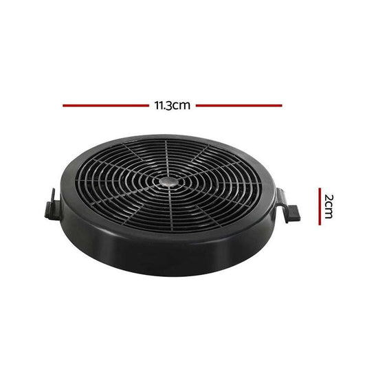 Devanti 11cm Range Hood Carbon Charcoal Filters Replacement X2