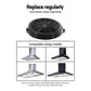 Devanti 11cm Range Hood Carbon Charcoal Filters Replacement X2