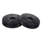 Devanti 16cm Range Hood Carbon Charcoal Filters Replacement X2