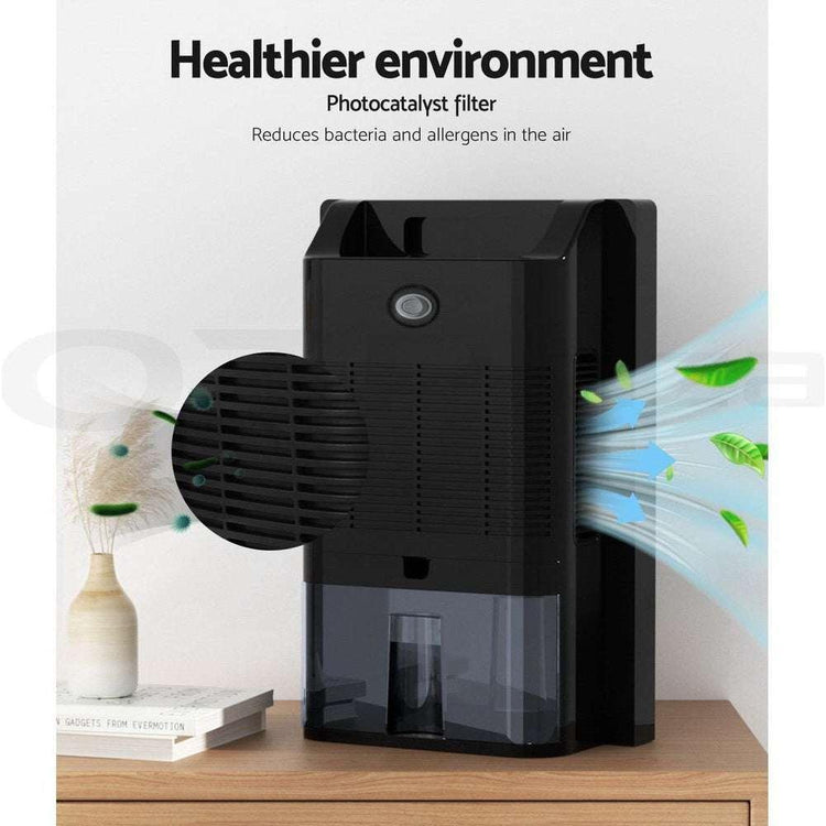 Devanti 2L Dehumidifier Air Purify Black