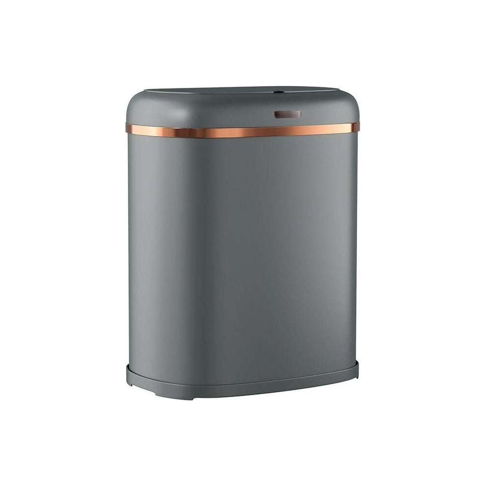 Devanti 38L Motion Sensor Bin Rubbish Waste Automatic Trash Can Kitchen Grey