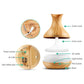 Devanti 400ml 4 in 1 Aroma Diffuser remote control - Light Wood