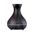 Devanti 400ml 4 in 1 Aroma Diffuser with remote control- Dark Wood - Magdasmall