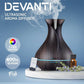 Devanti 400ml 4 in 1 Aroma Diffuser with remote control- Dark Wood - Magdasmall