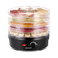 Devanti 5 Trays Food Dehydrator Fruit Dehydrators Pet Beef Jerky Dryer Black