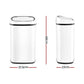 Devanti 58L Sensor Bin White - Magdasmall