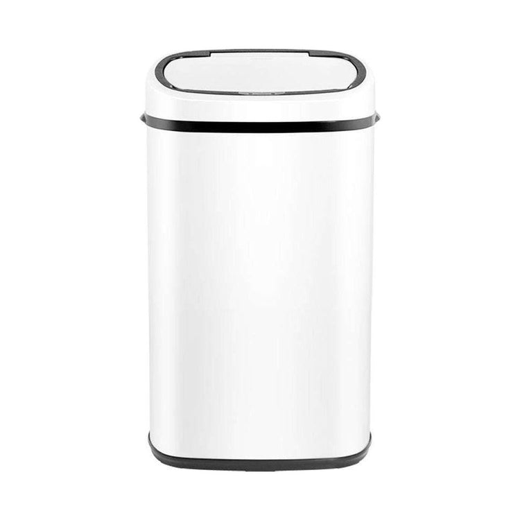 Devanti 58L Sensor Bin White - Magdasmall