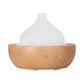 Devanti Aroma Aromatherapy Diffuser LED Oil Ultrasonic Air Humidifier Glass Wood