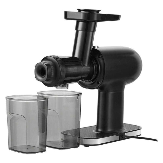 Devanti Cold Press Slow Juicer Fruit Juice Extractor 160W Black