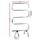 Devanti Electric Heated Towel Rail Rack Rails Freestanding 5 Bars - Magdasmall