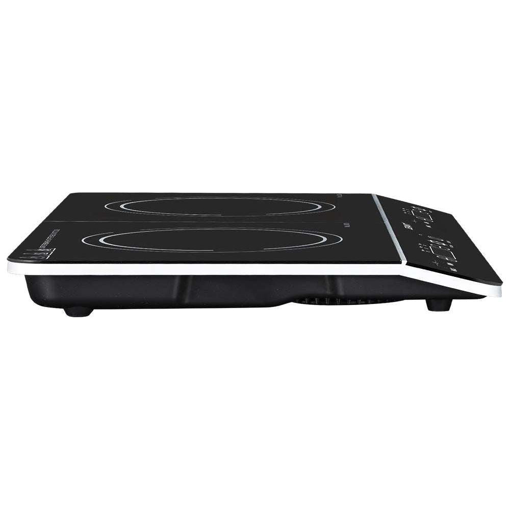 Devanti Electric Induction Cooktop 60cm Portable Kitchen Ceramic Glass Cooker - Magdasmall