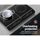 Devanti Electric Induction Cooktop 60cm Portable Kitchen Ceramic Glass Cooker - Magdasmall