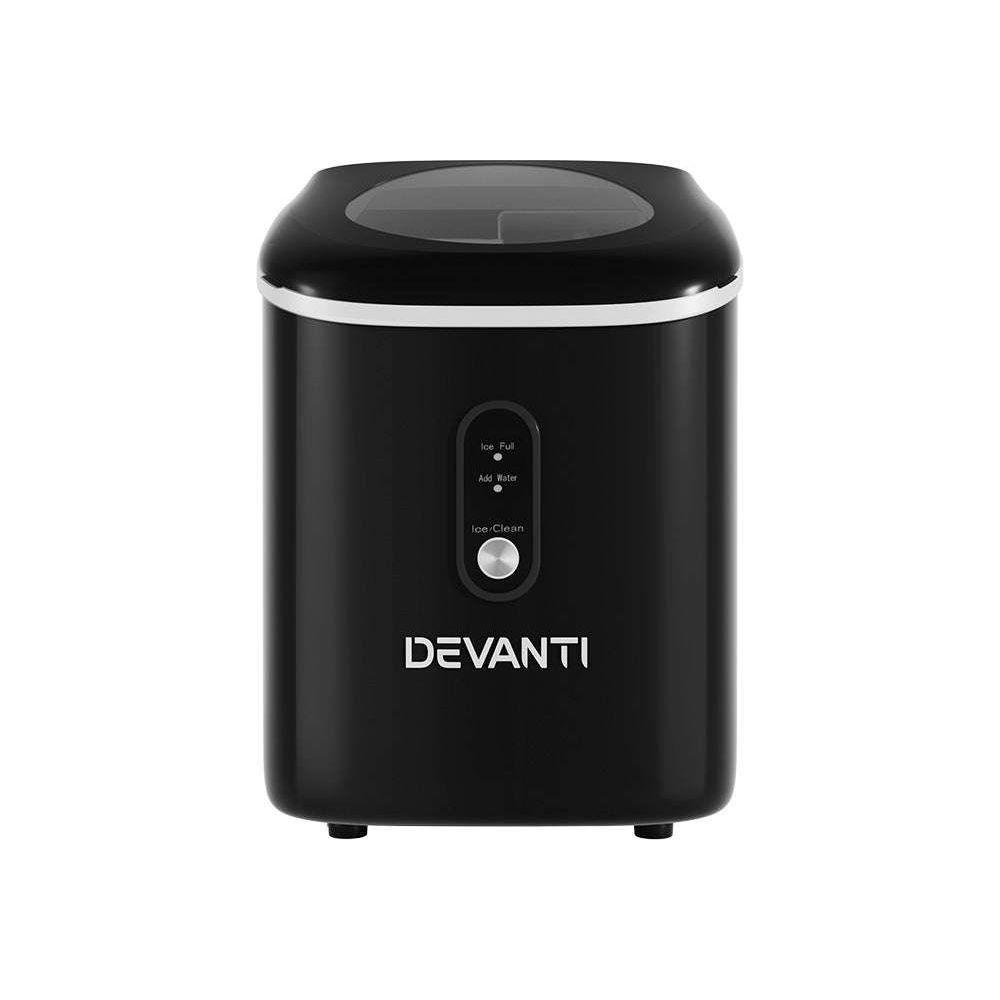 Devanti Portable Ice Maker Machine Nuggetc Ice Cube 15kg Bar Countertop