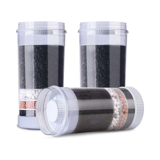 Devanti Water Cooler Dispenser Tap Water Filter Purifier 6-Stage Filtration Carbon Mineral Cartridge Pack of 3 - Magdasmall